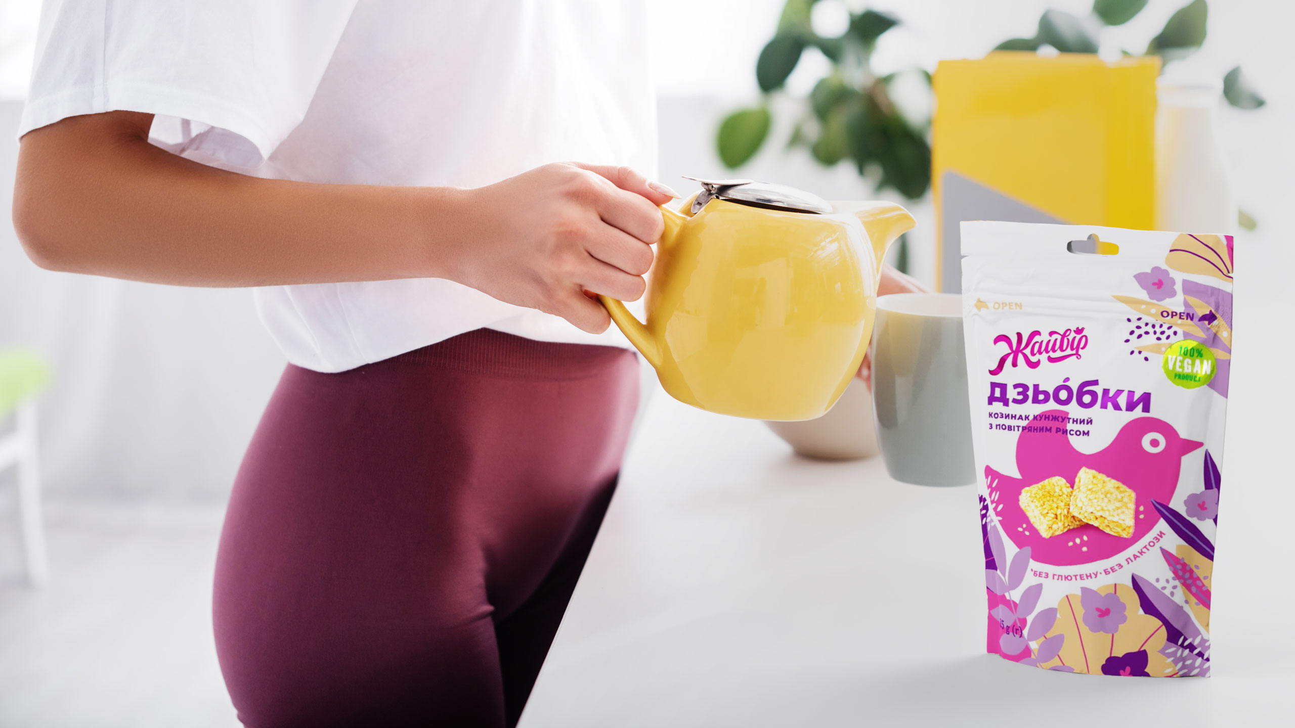 GOZINAKI膨化休閑零食食品包裝設計“小鳥”主視覺識別圖案-上海尚略包裝設計公司