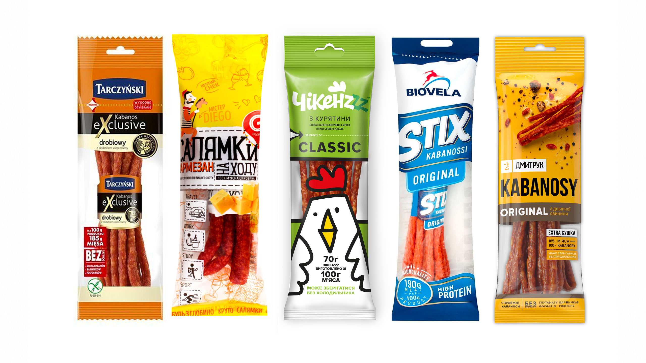 Chicken Kabanosi雞肉火腿腸即食零食包裝設(shè)計(jì)品牌起名與小雞吉祥物設(shè)計(jì)