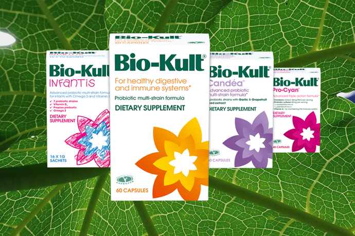 Bio-Kult 益生菌包裝設(shè)計(jì)-舊花朵包裝