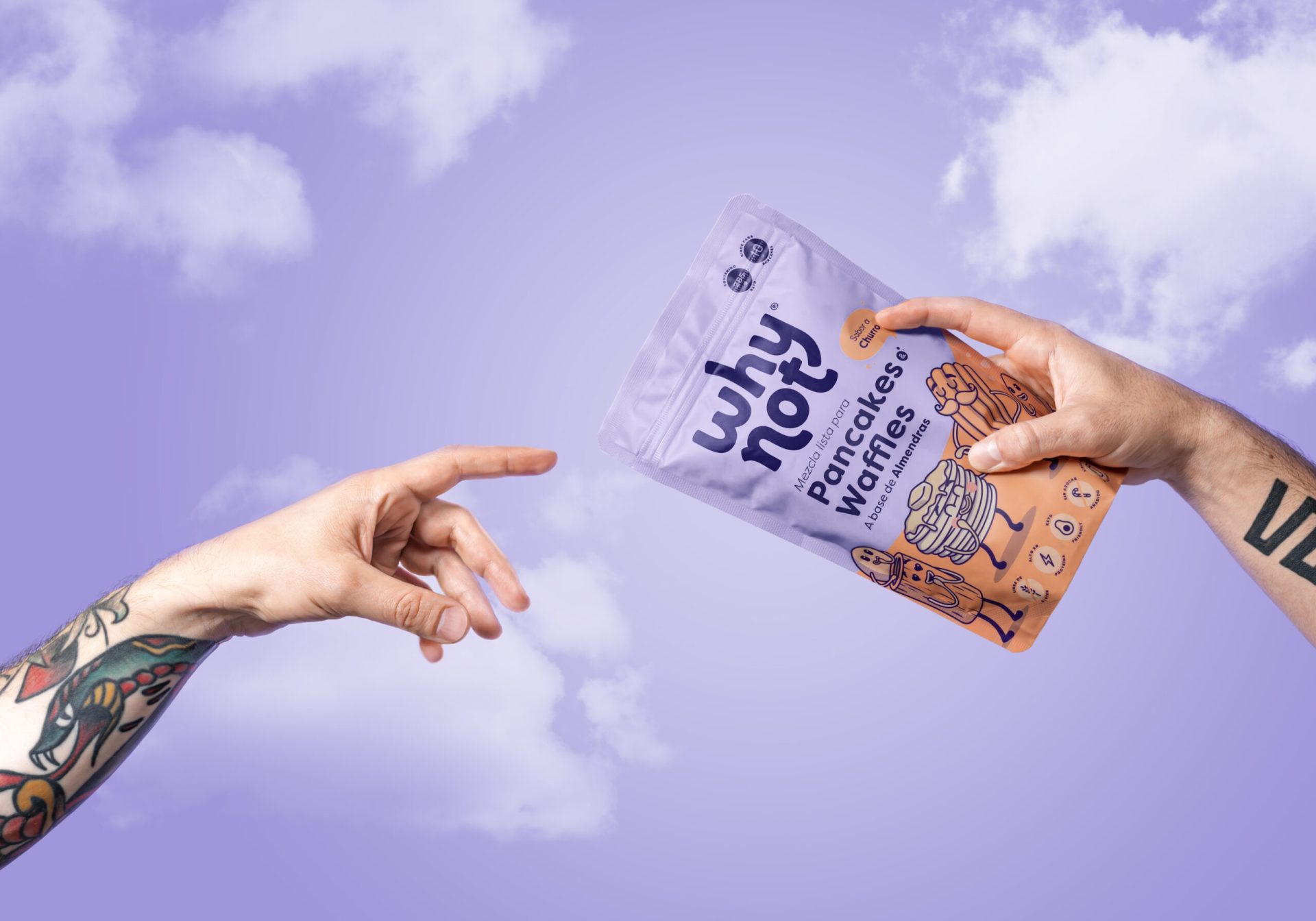 Why Not 休閑零食食品品牌起名與包裝設(shè)計(jì)，快樂和寧靜戰(zhàn)勝內(nèi)疚感