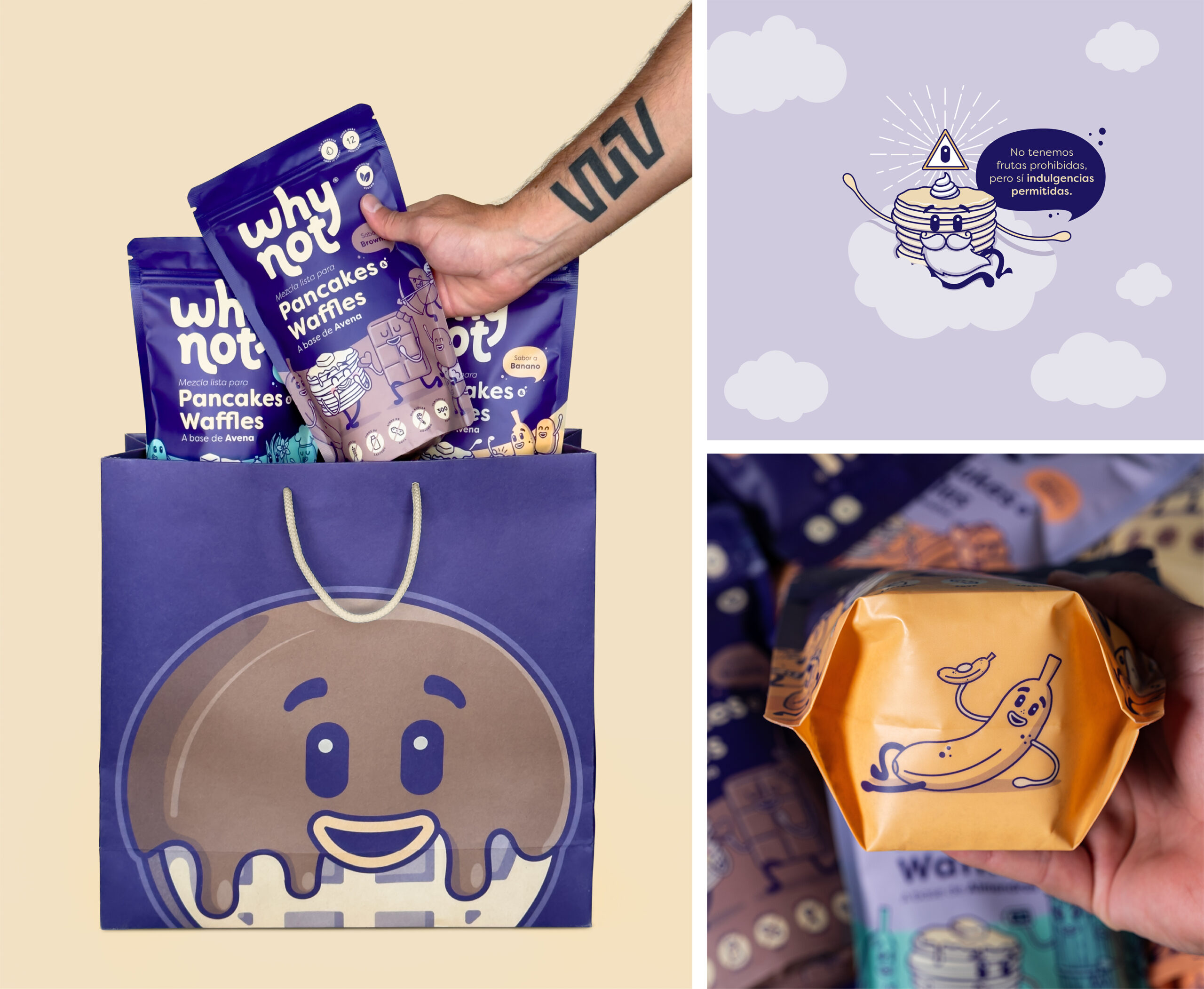 Why Not 休閑零食食品品牌起名與包裝設(shè)計(jì)，快樂和寧靜戰(zhàn)勝內(nèi)疚感