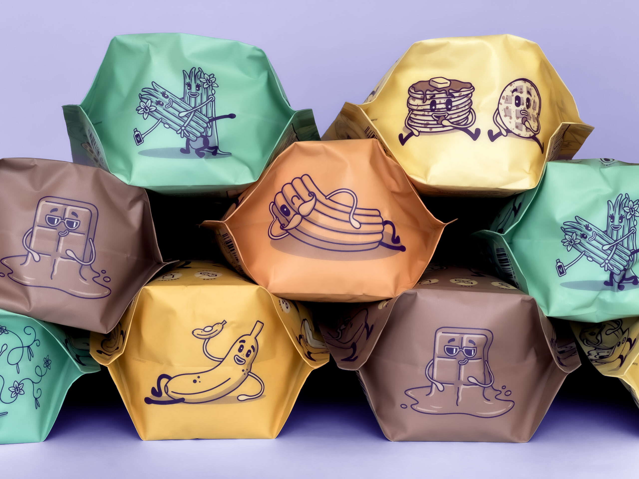 Why Not 休閑零食食品品牌起名與包裝設(shè)計(jì)，快樂和寧靜戰(zhàn)勝內(nèi)疚感