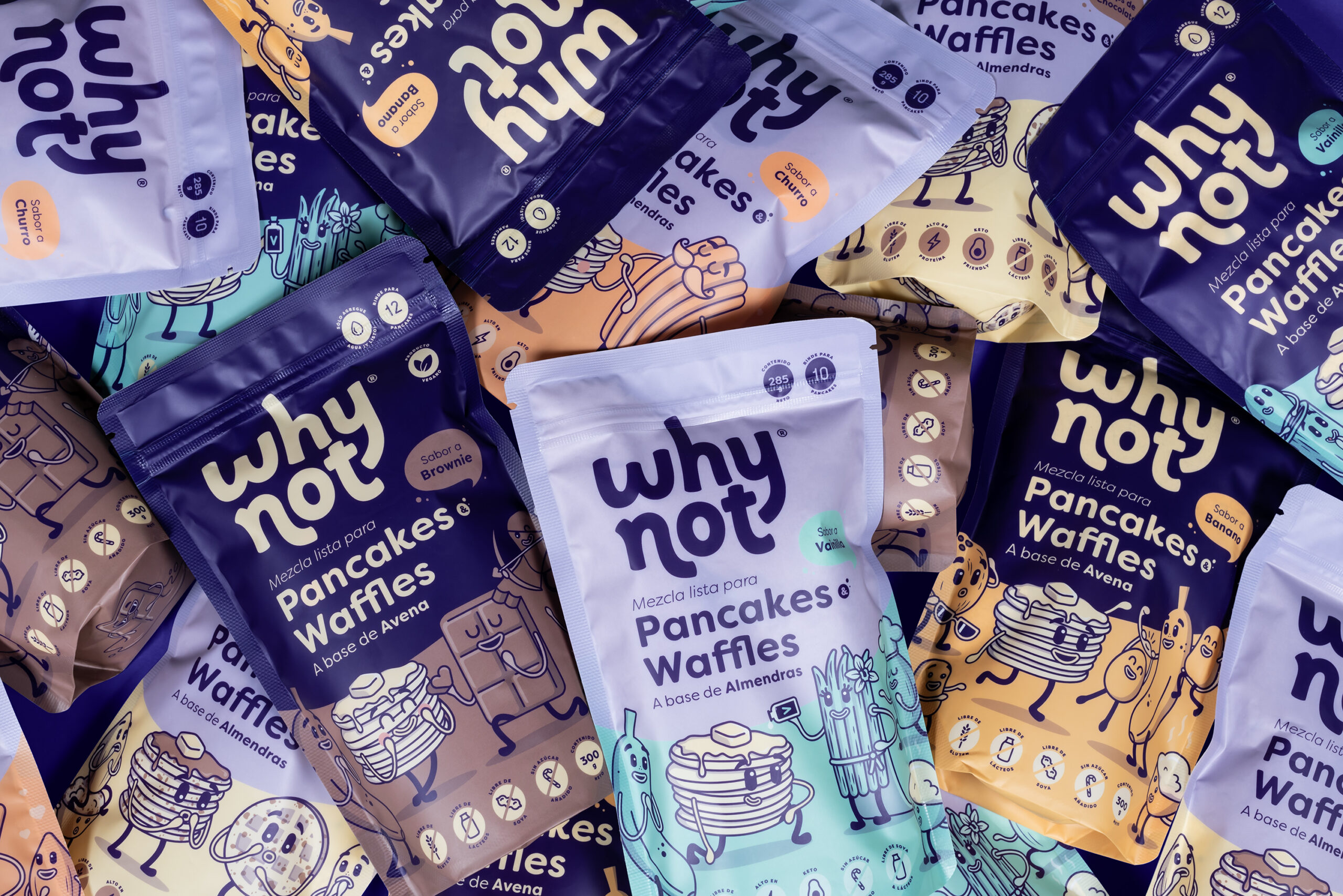 Why Not 休閑零食食品品牌起名與包裝設(shè)計(jì)，快樂和寧靜戰(zhàn)勝內(nèi)疚感