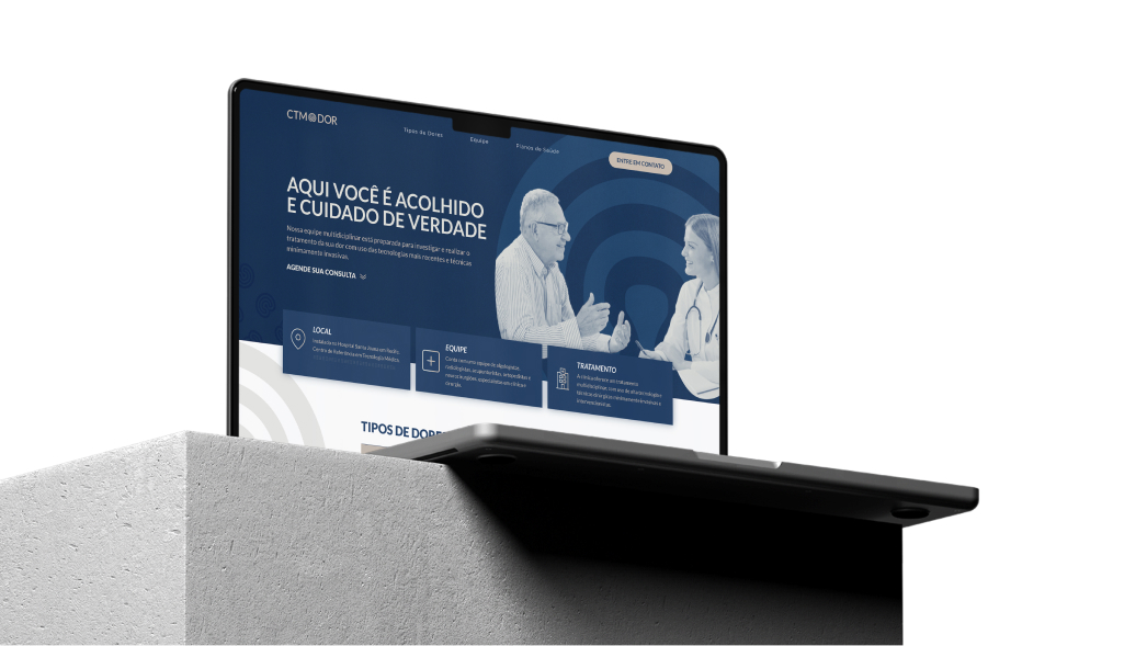 多學(xué)科疼痛治療中心 (CTM DOR) 醫(yī)療品牌視覺形象設(shè)計(jì)vi設(shè)計(jì)，燈塔光環(huán)元素