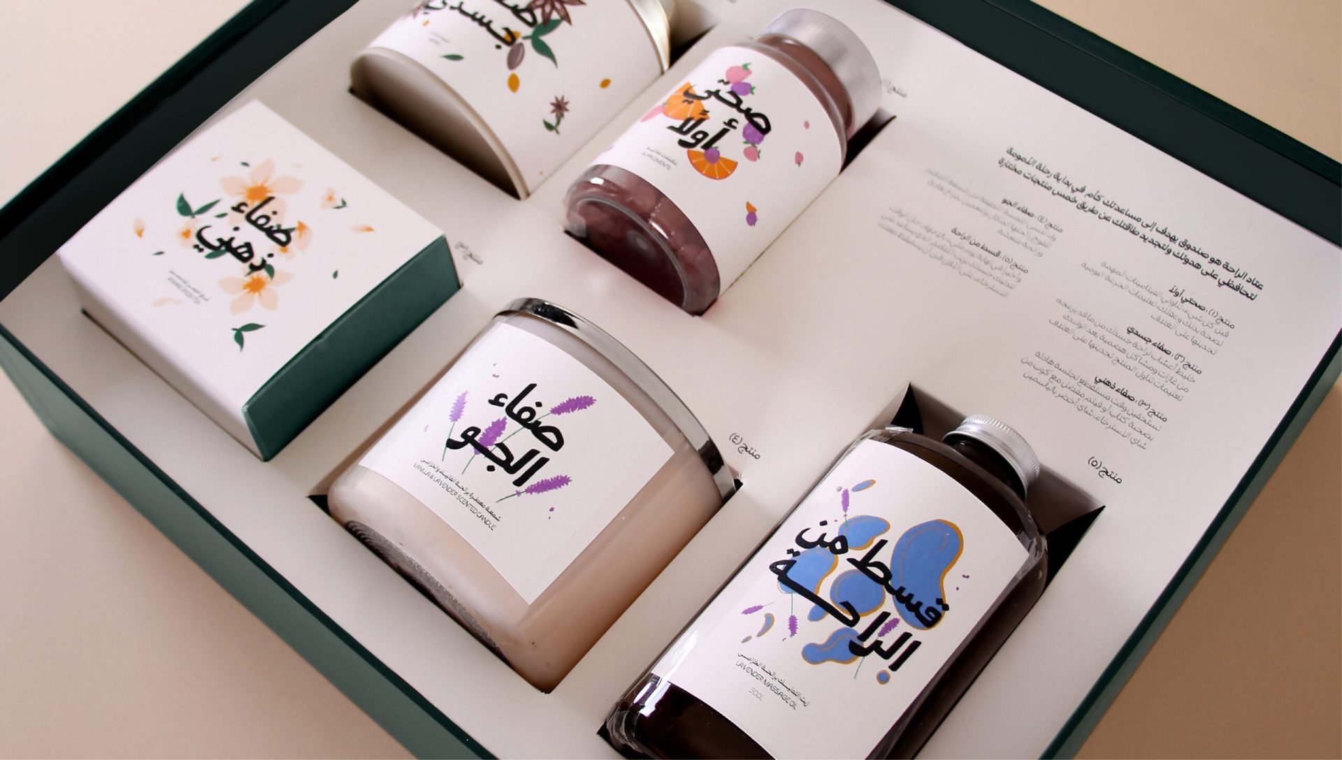 Rehla 瑞拉產(chǎn)后保養(yǎng)套裝包裝設(shè)計(jì)-花朵風(fēng)格