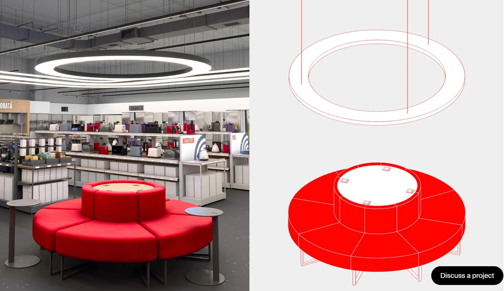  Bomba 電子與零售新品牌形象設(shè)計店鋪空間設(shè)計陳列設(shè)計