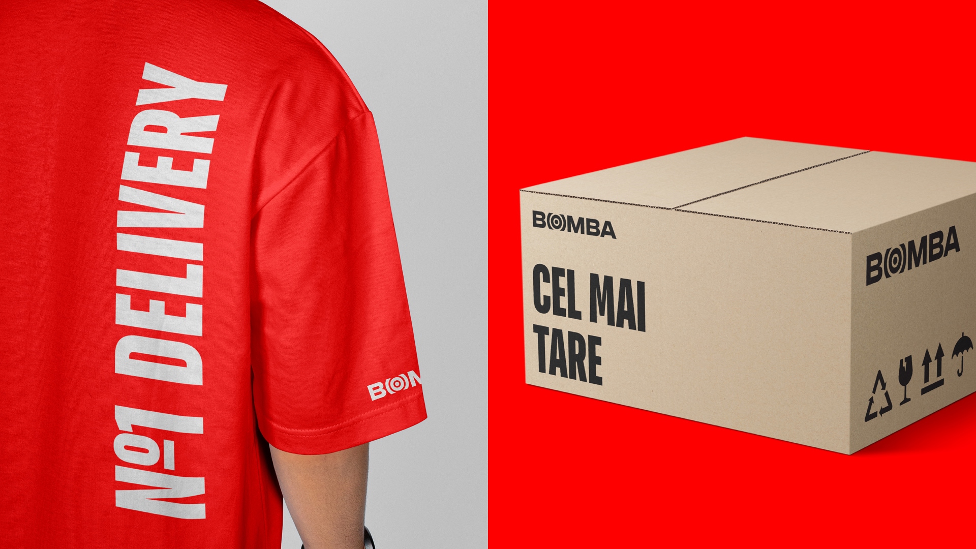 Bomba 電子與零售新品牌形象設(shè)計logo設(shè)計同心圓元素鞏固市場領(lǐng)導(dǎo)地位