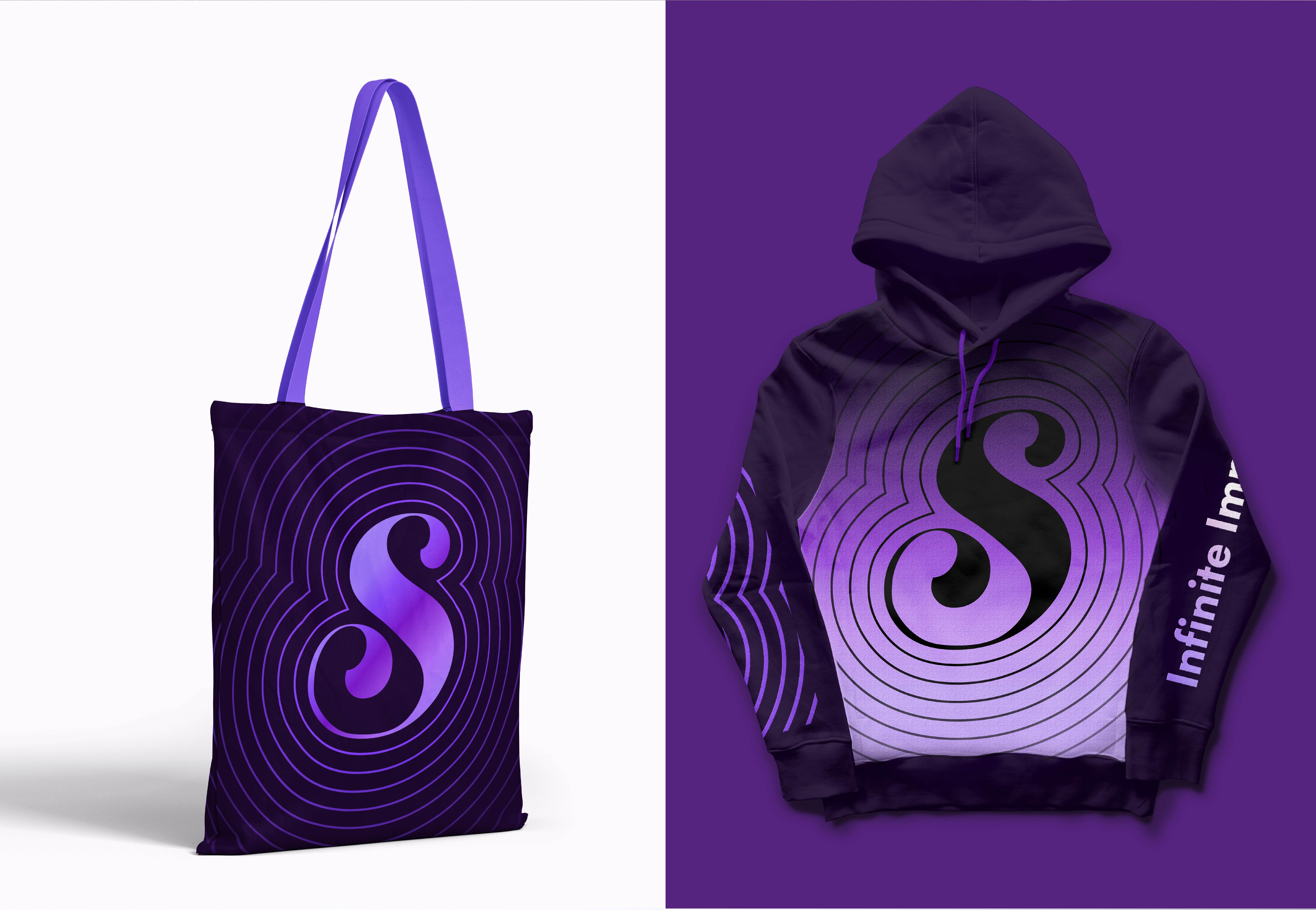 Sistas Gala ”慶祝黑人女性“慶典活動品牌視覺形象vi設計”紫色漣漪波紋“元素