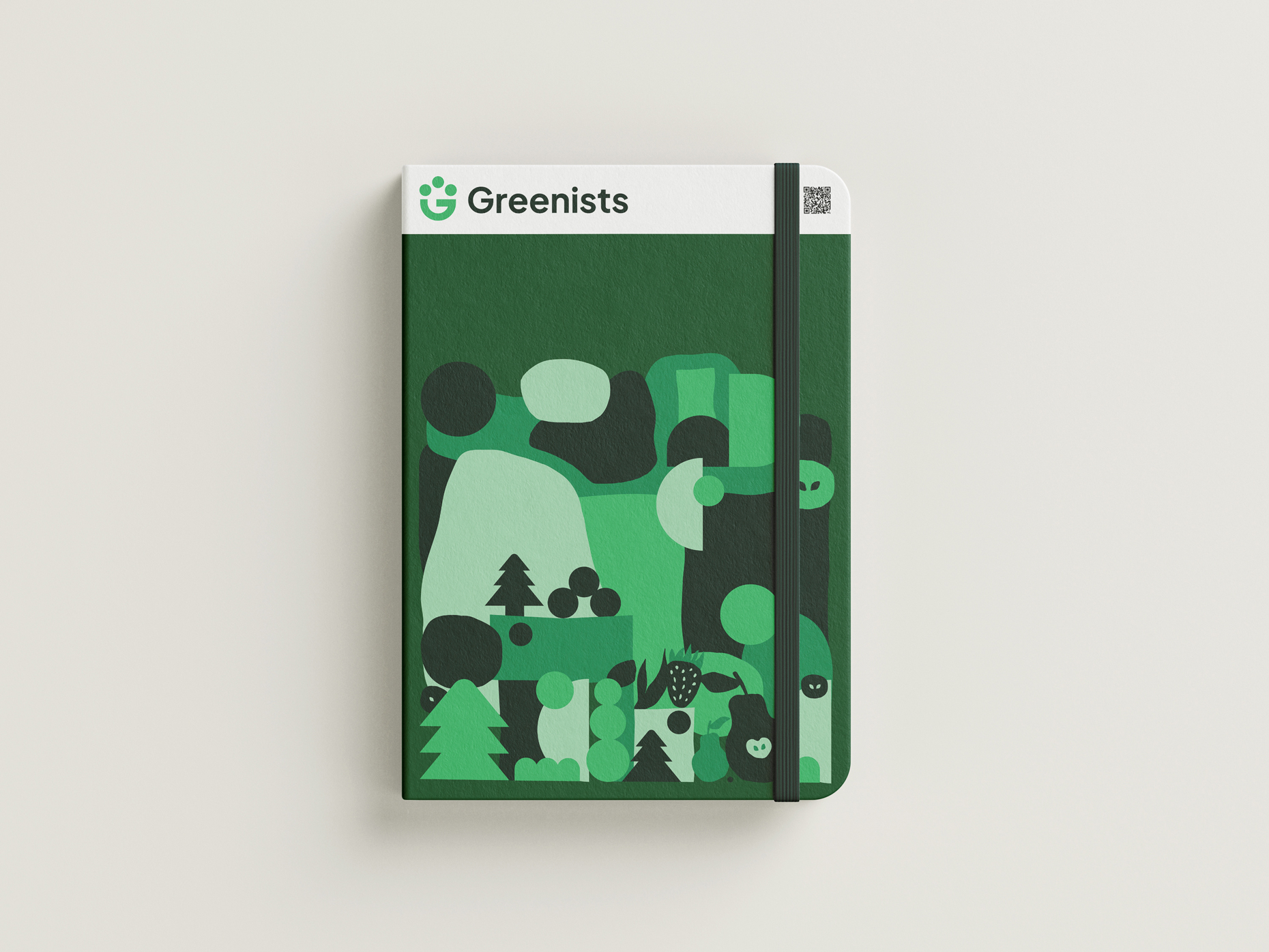 Greenists農業教育學院綠色G字母logo設計vi視覺形象設計