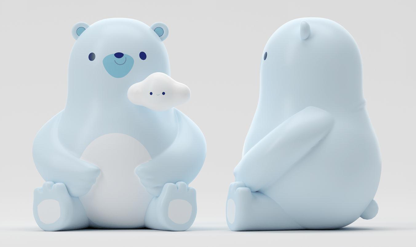 chicco嬰兒天然日化洗護產品“熊貓”吉祥物設計包裝設計