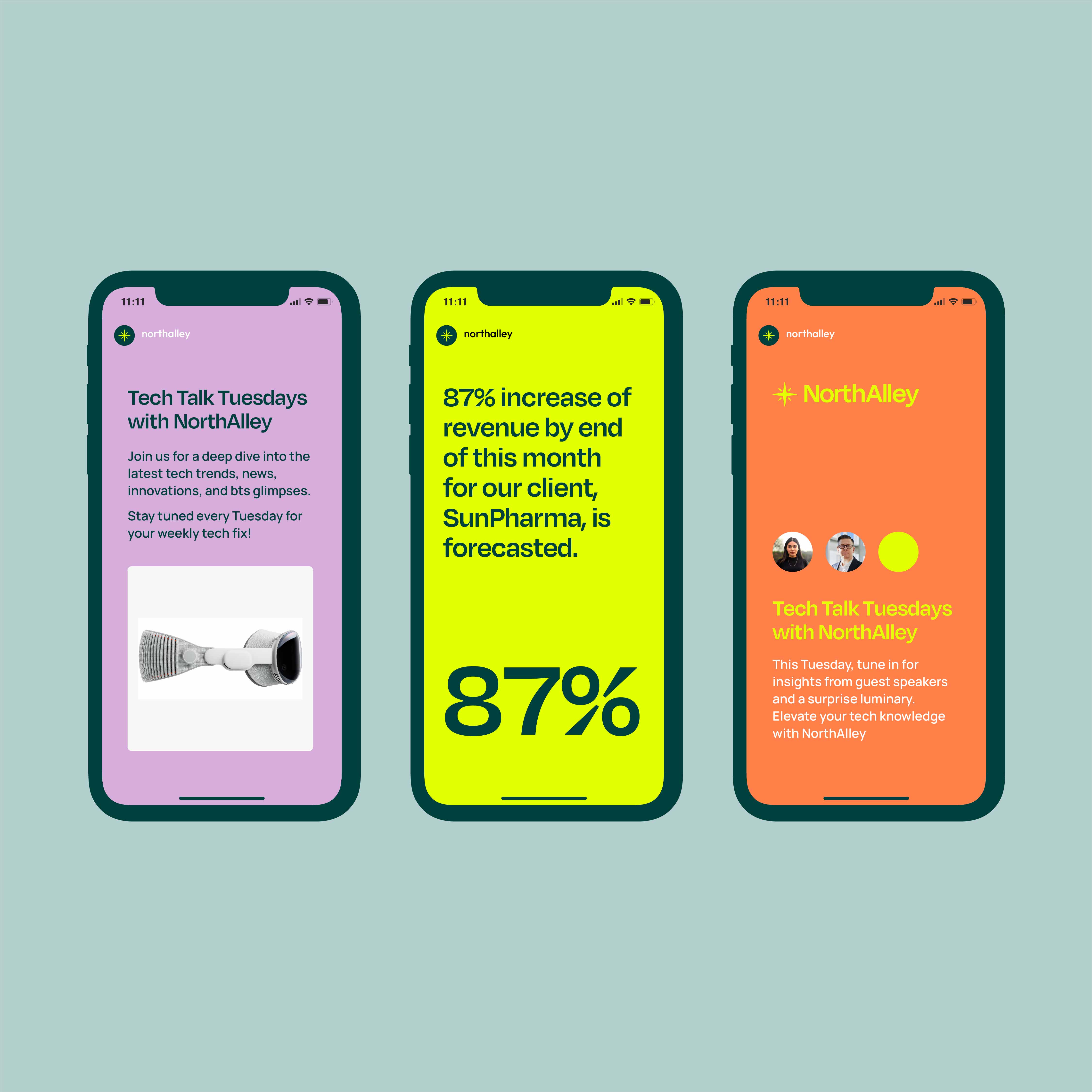 NorthAlley 科技公司品牌形象重塑設計vi設計“星星指南針”元素