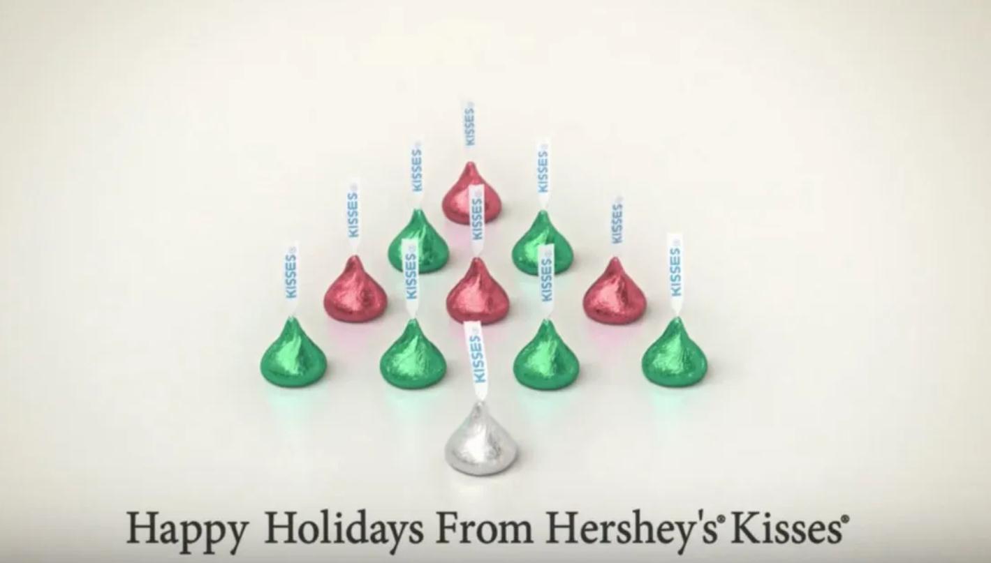 好時巧克力圣誕廣告