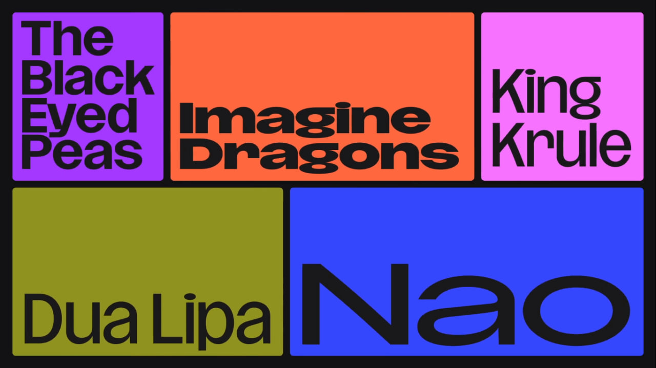 Deezer音樂平臺app品牌logo設計vi視覺形象識別設計，跳動的心臟