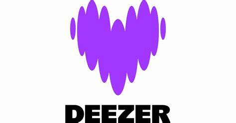 Deezer音樂平臺app品牌logo設計vi視覺形象識別設計，跳動的心臟
