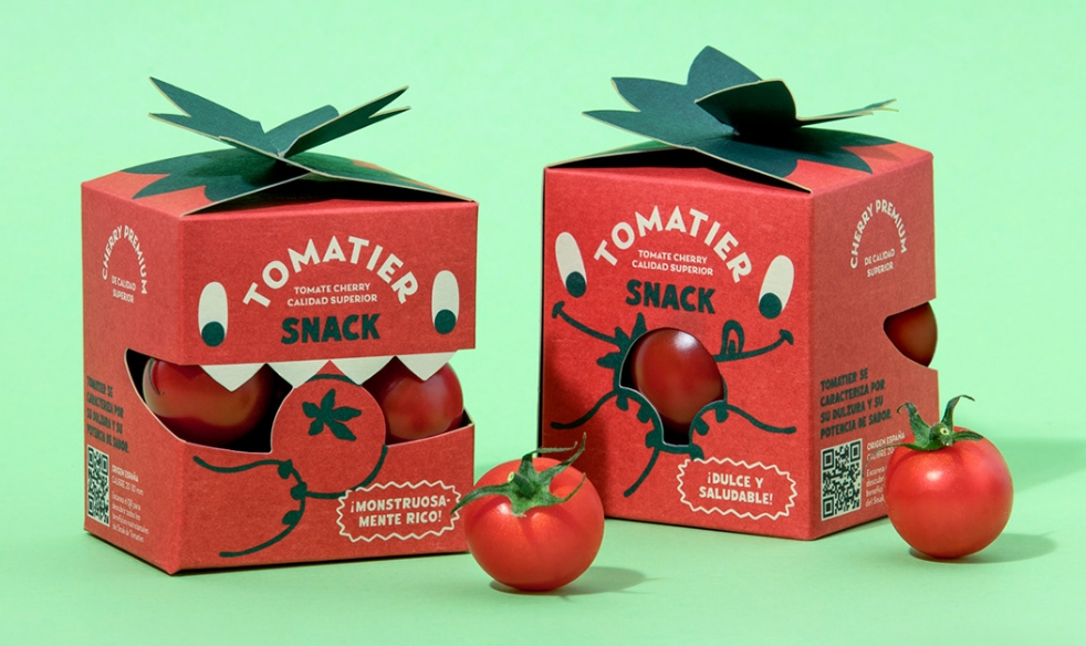 snack小番茄西紅柿大嘴怪獸開口創意包裝設計
