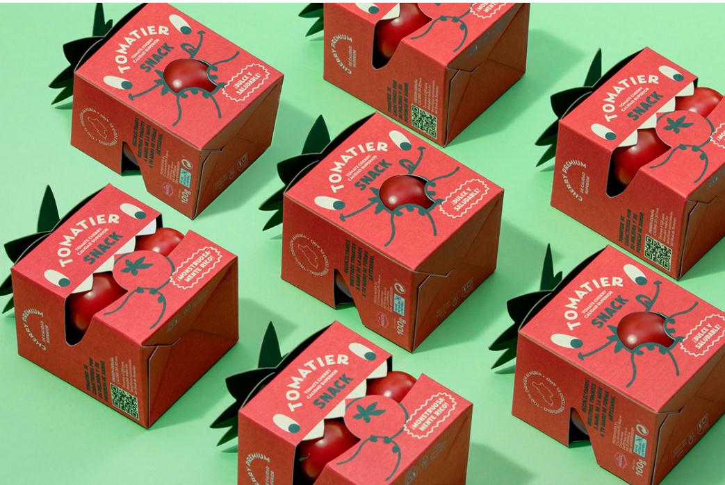 snack小番茄西紅柿大嘴怪獸開口創意包裝設計