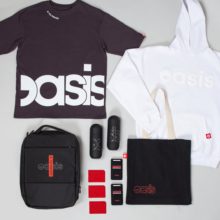 Oasis企業禮品供應商品牌形象塑造與有趣的擁抱先生吉祥物設計，業績增長1.5倍