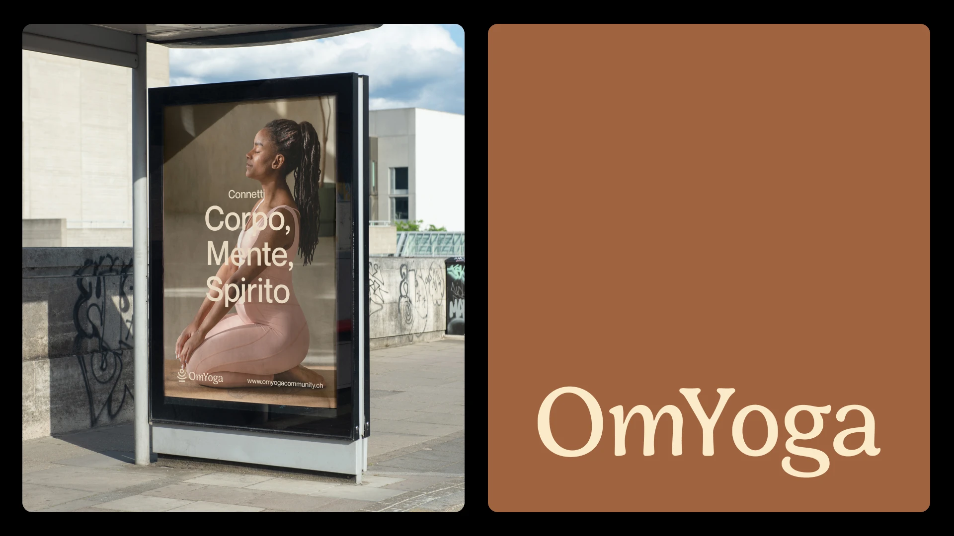 OmYoga 健康與瑜伽品牌設計-logo&vi設計公司