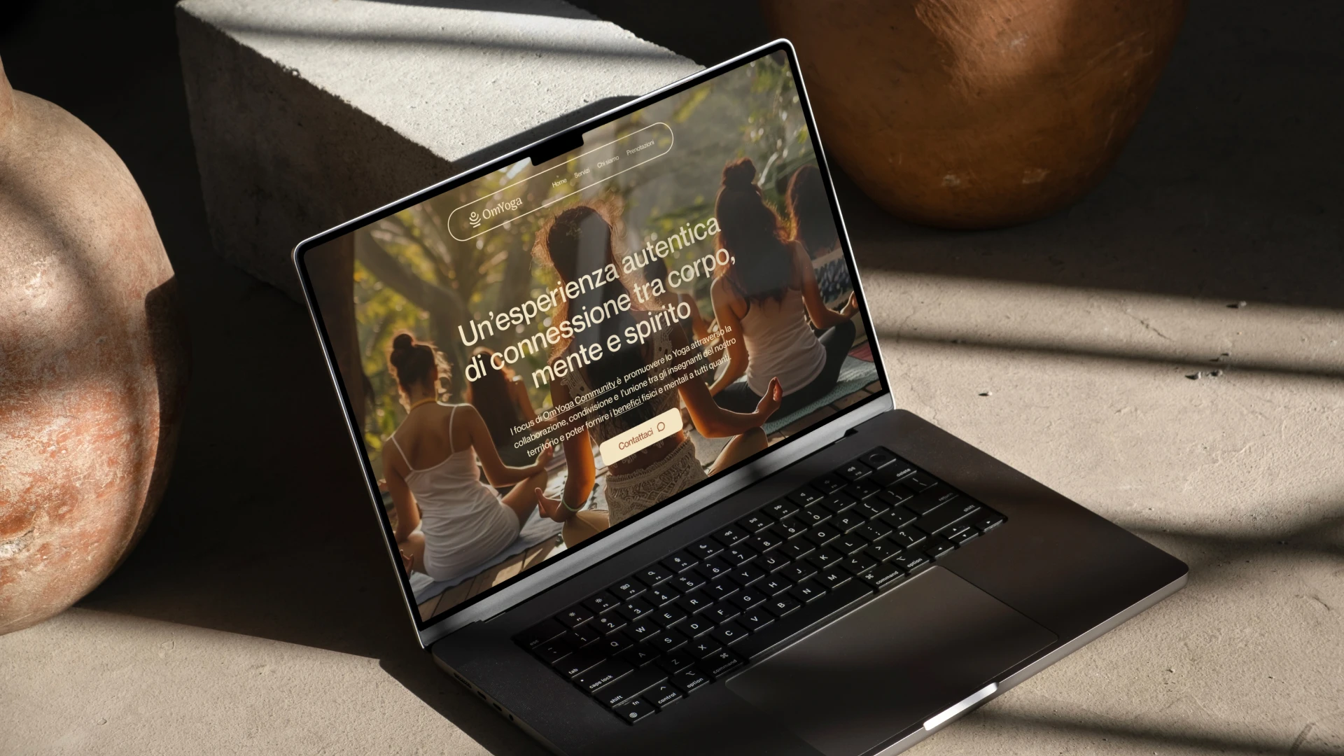 OmYoga 健康與瑜伽品牌設計-logo&vi設計公司