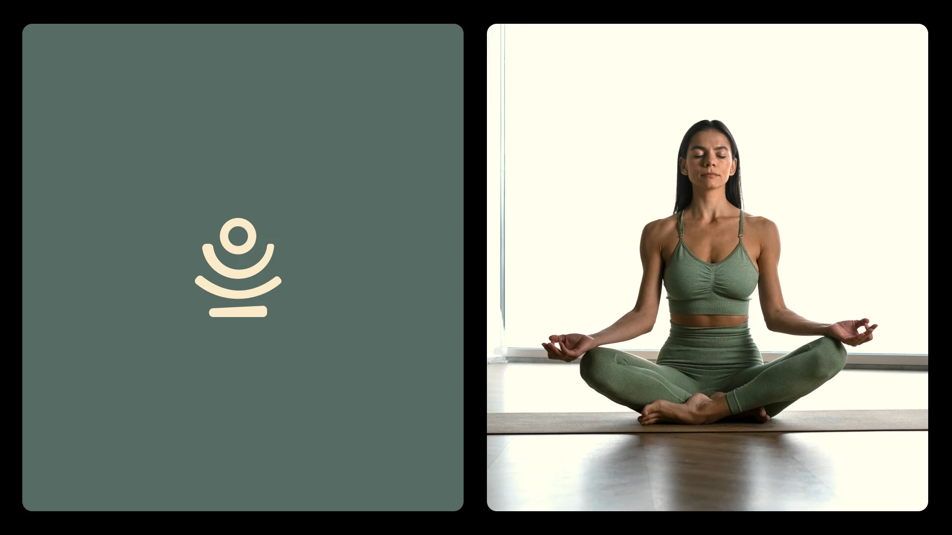 OmYoga 健康與瑜伽品牌設計-logo&vi設計