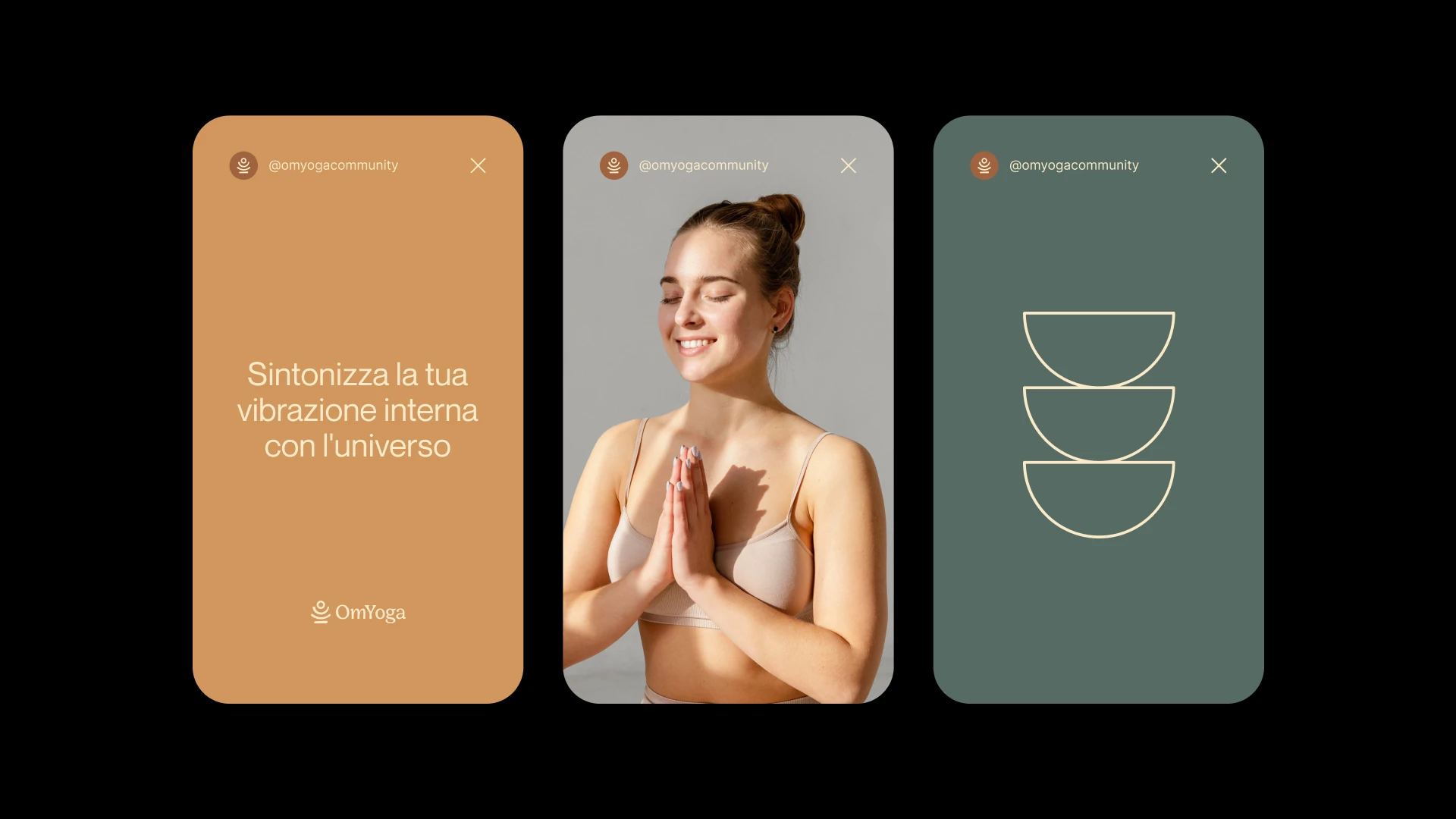OmYoga 健康與瑜伽品牌設計-logo&vi設計公司