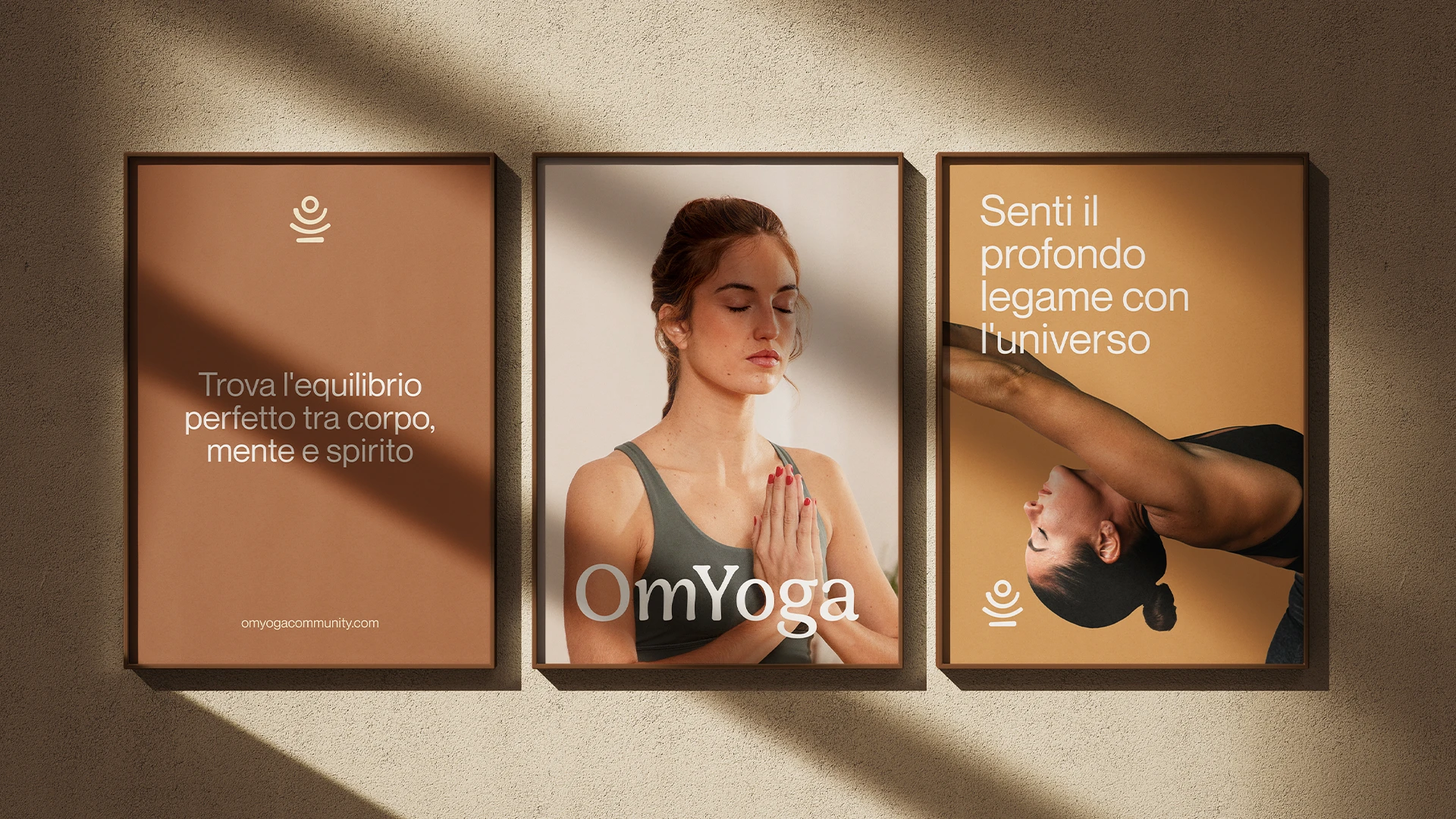 OmYoga 健康與瑜伽品牌設計-logo&vi設計公司