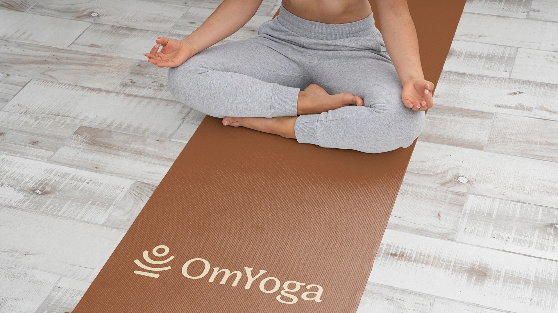OmYoga 健康與瑜伽品牌設計-logo&vi設計公司