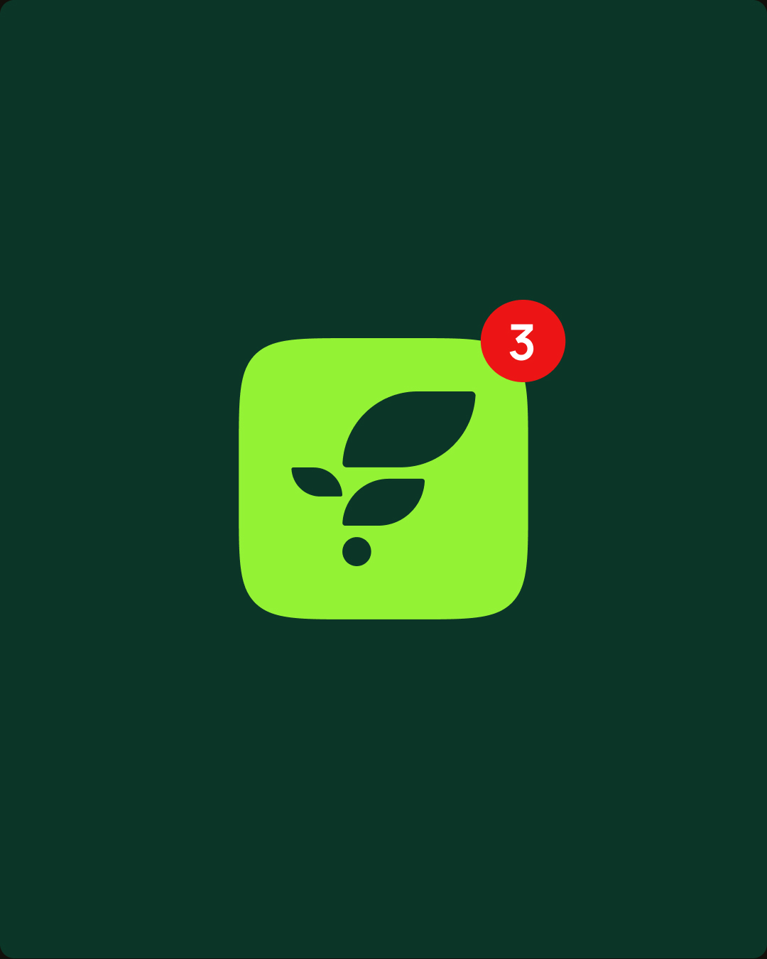 FreshSens農業科技公司logo設計葉子元素