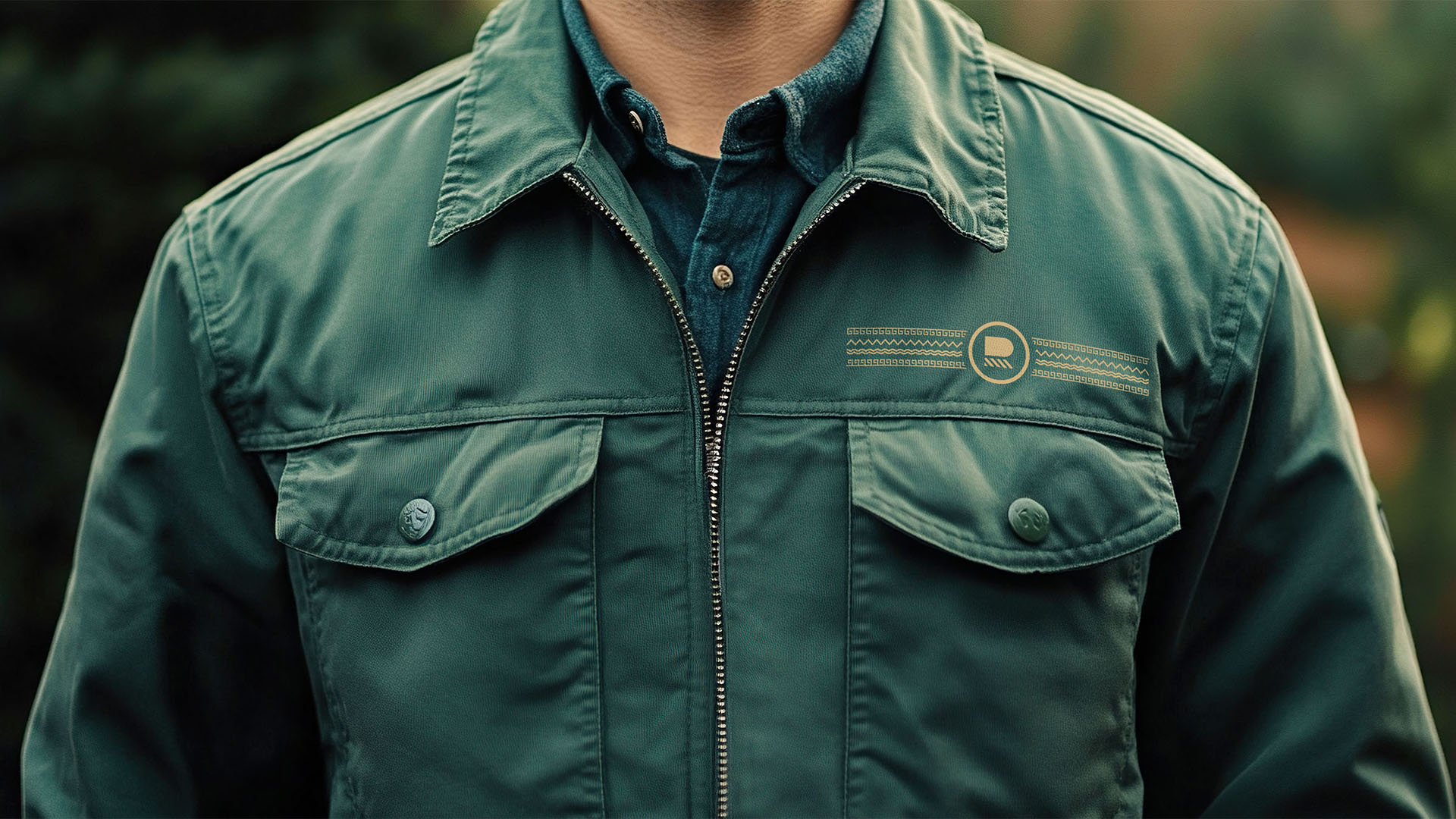 “Richard Carapaz 自行車專業體育運動員個人專業品牌設計，R字母logo