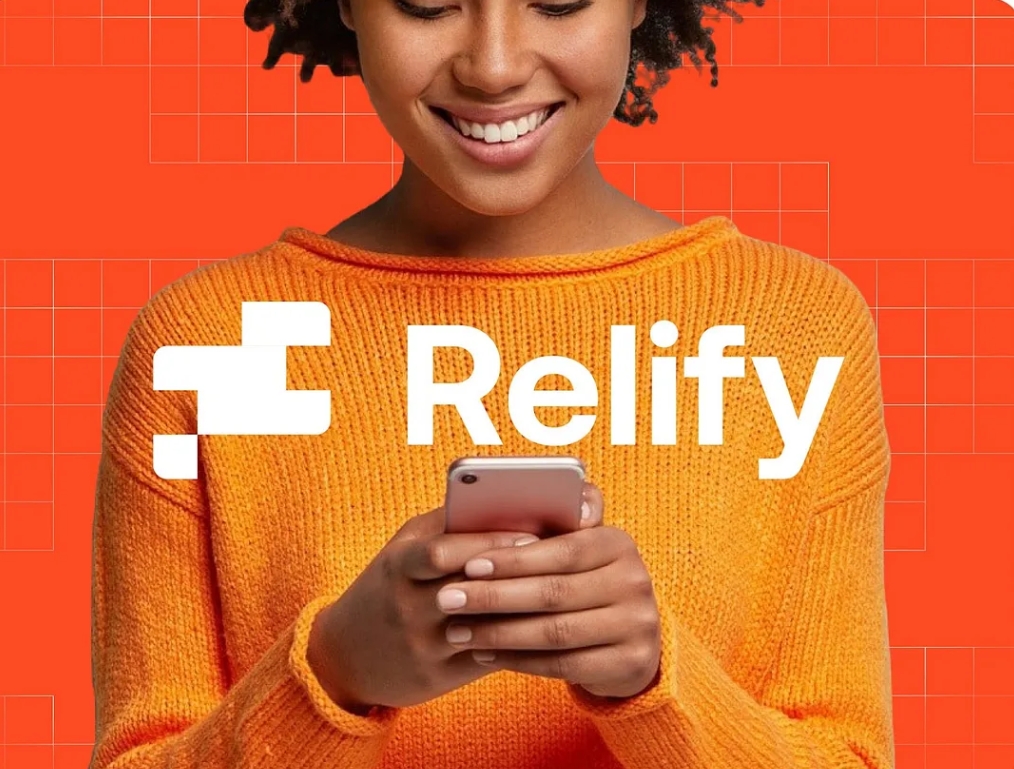 Relify — CRM 平臺(tái)徽標(biāo)logo設(shè)計(jì)