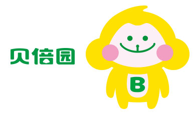 貝倍園兒童圖書品牌logo設(shè)計(jì)吉祥物設(shè)計(jì)