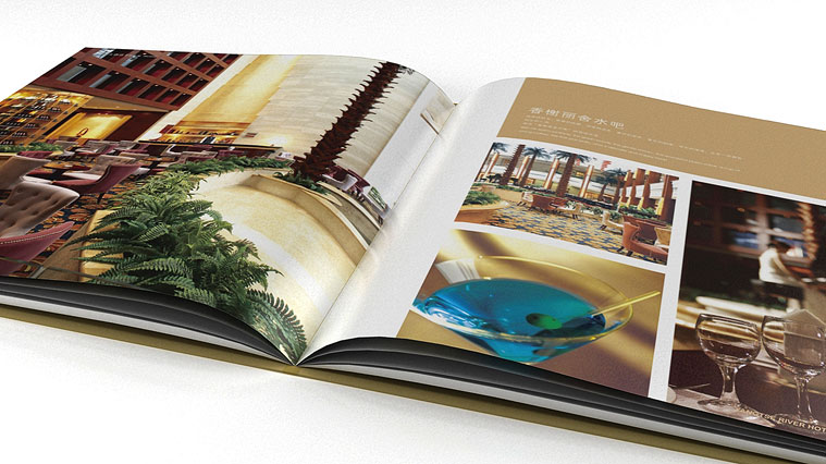 揚子江大酒店畫冊設計