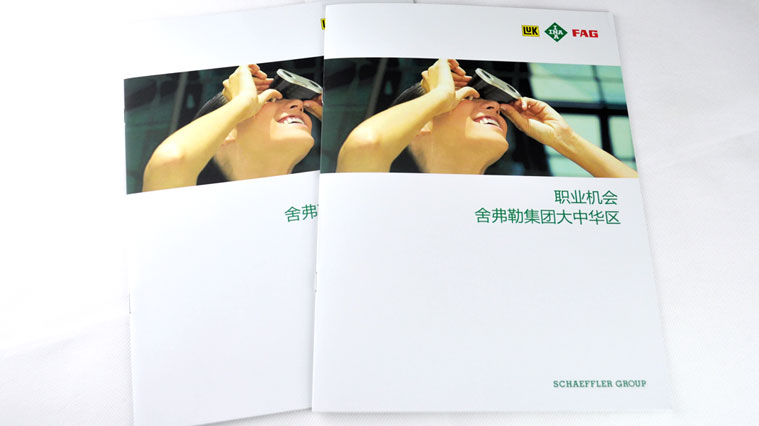 舍弗勒集團招聘宣傳冊設計