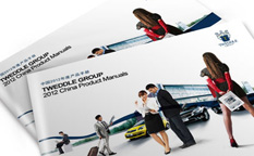 特維德汽車技術服務公司宣傳冊設計