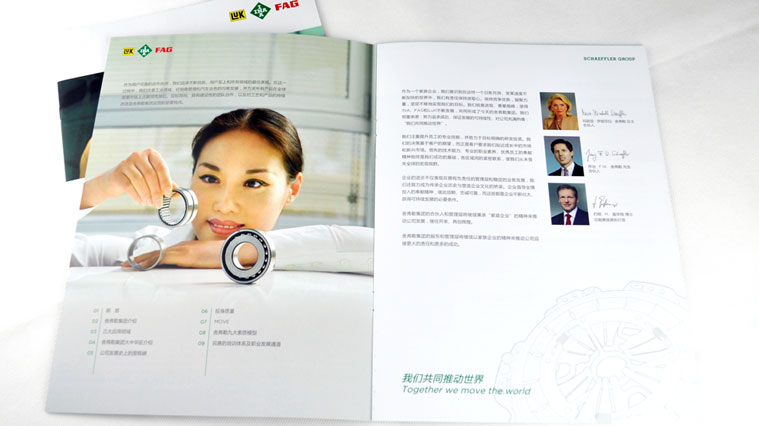 舍弗勒集團招聘宣傳冊設計