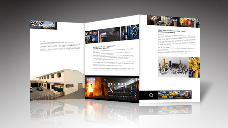 CEP工程機械配件品牌形象策劃設計