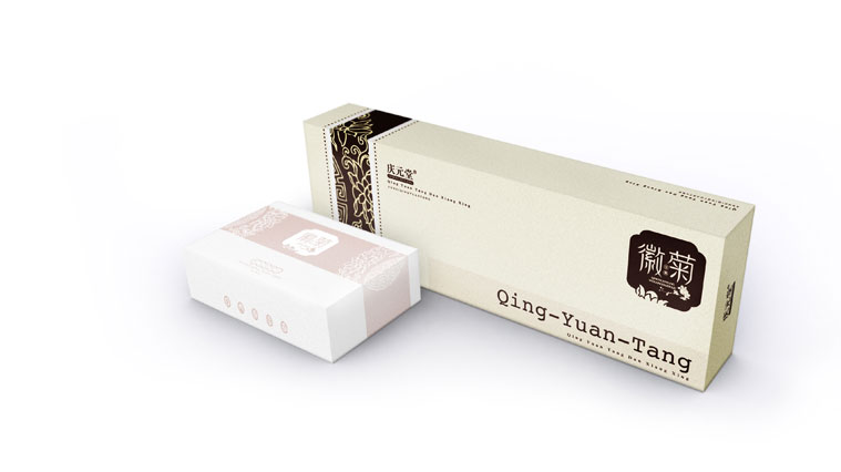 14慶元堂菊花茶茶葉包裝設計-上海品牌包裝設計公司