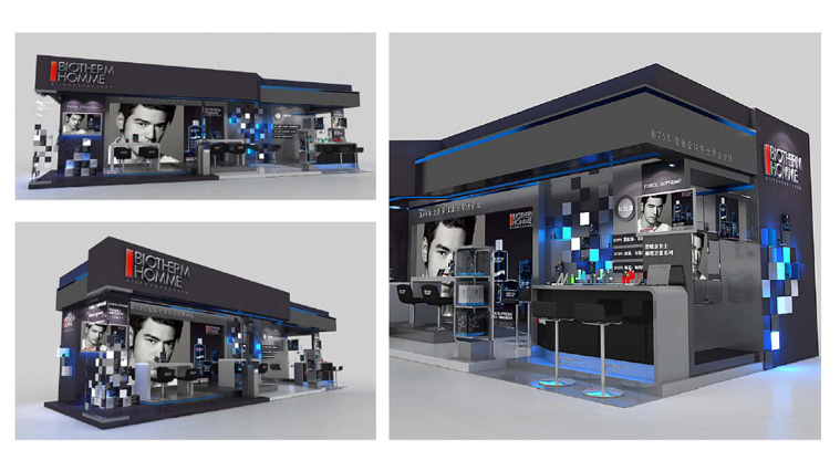 碧歐泉化妝品連鎖專賣店設計及展示設計