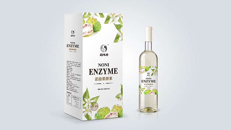 蜀陳香水果酵素禮盒紅酒裝包裝設計