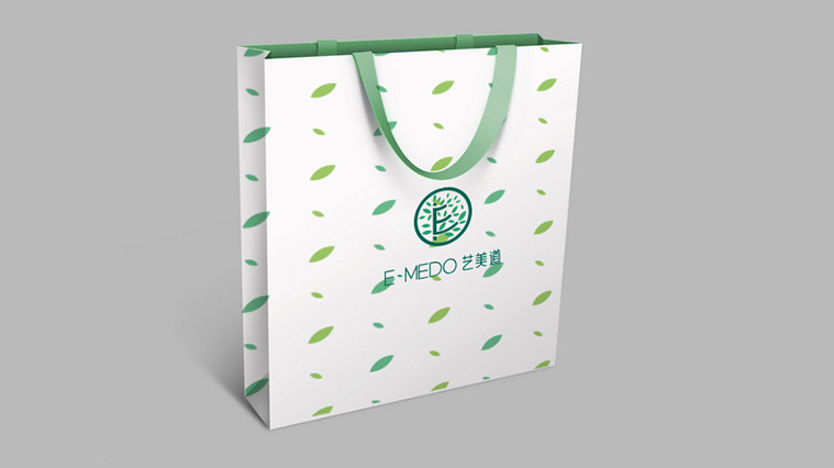 EMEDO藝美道日式美容會(huì)所與護(hù)膚品品牌標(biāo)志設(shè)計(jì)VI視覺(jué)形象設(shè)計(jì)