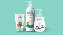 康貝CAMBER兒童護膚品品牌設計-上海品牌設計公司