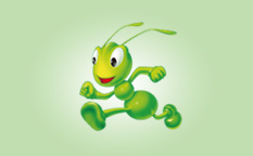 愛德林汽車養(yǎng)護(hù)品“卡通小螞蟻”標(biāo)志logo設(shè)計