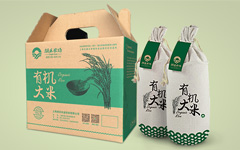 涌禾農場有機大米蔬菜雞蛋水果腌制品農產品包裝設計