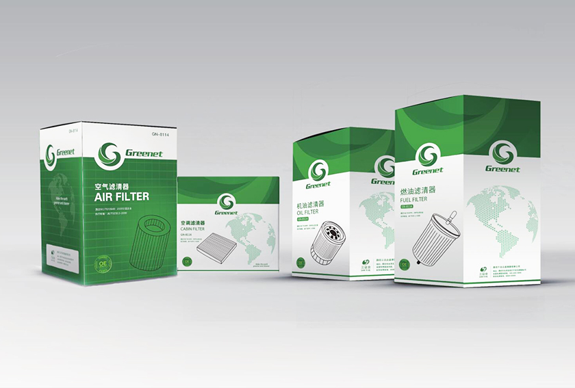 Gernnet 汽車濾清器汽配品牌命名與logo設(shè)計
