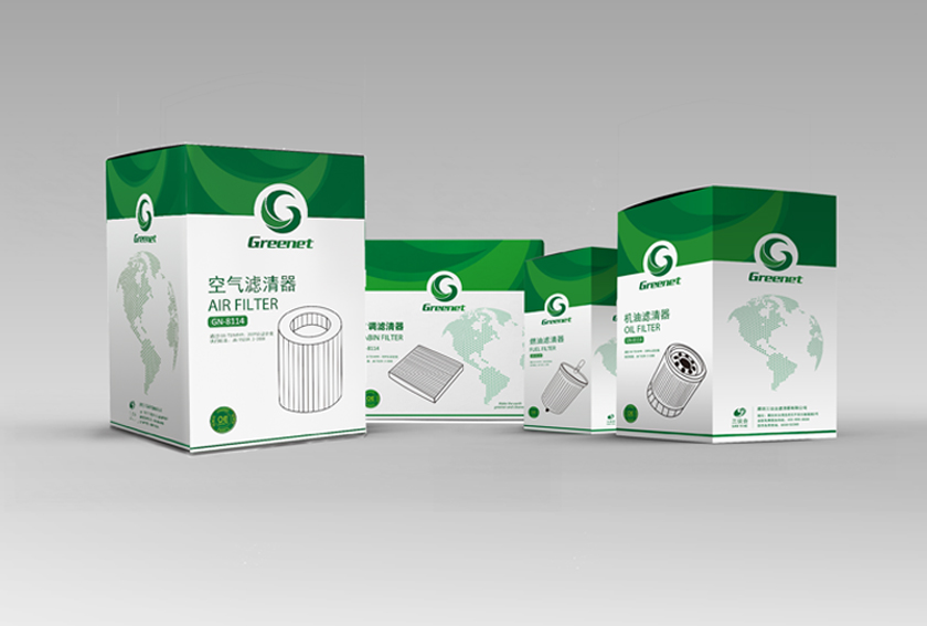 Gernnet 汽車濾清器汽配品牌命名與logo設(shè)計