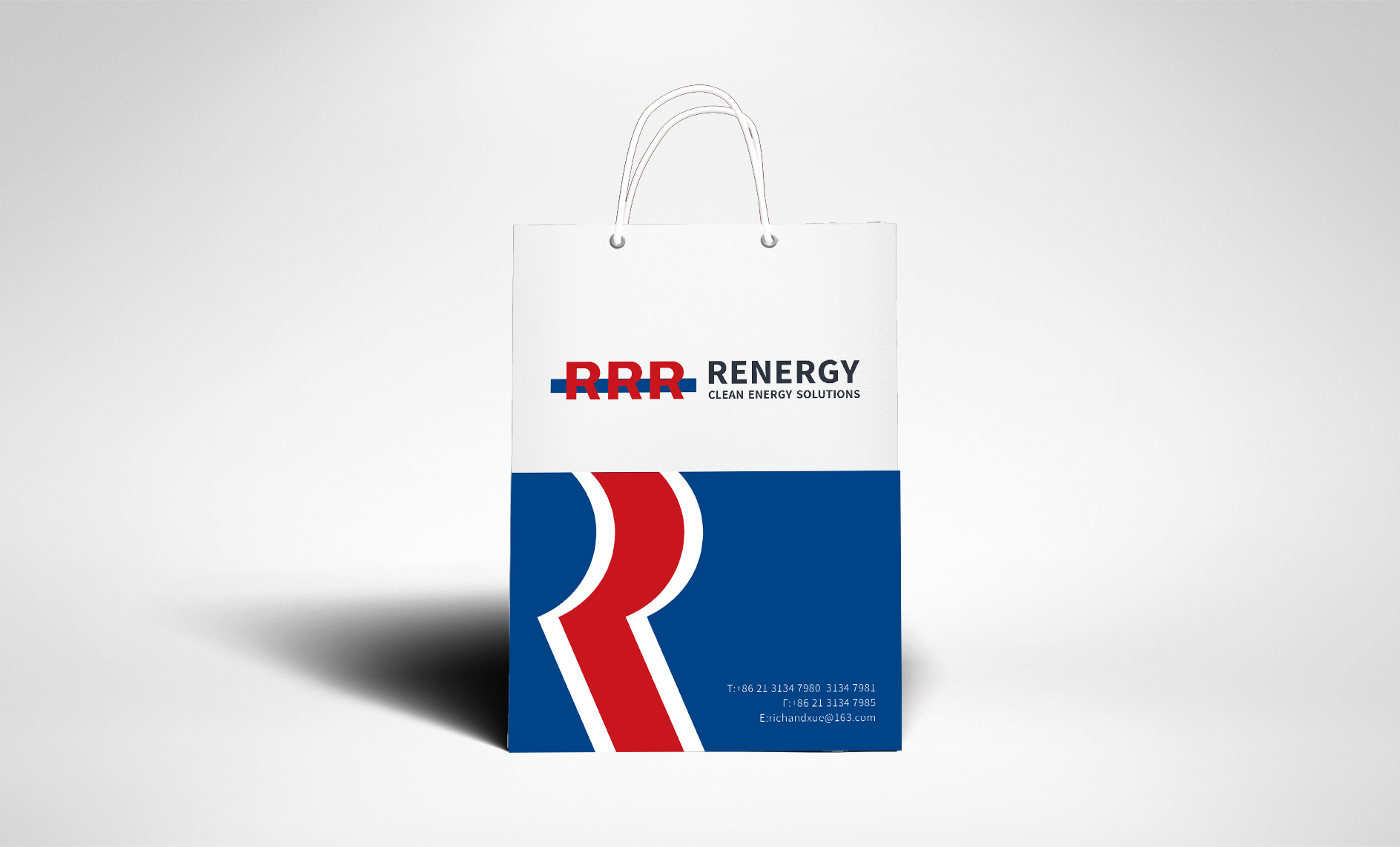 銳一機電公司VI設計，雙色系與R識別風工業企業vi設計