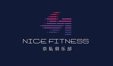 奈斯健身俱樂部高端會所logo設計vi設計
