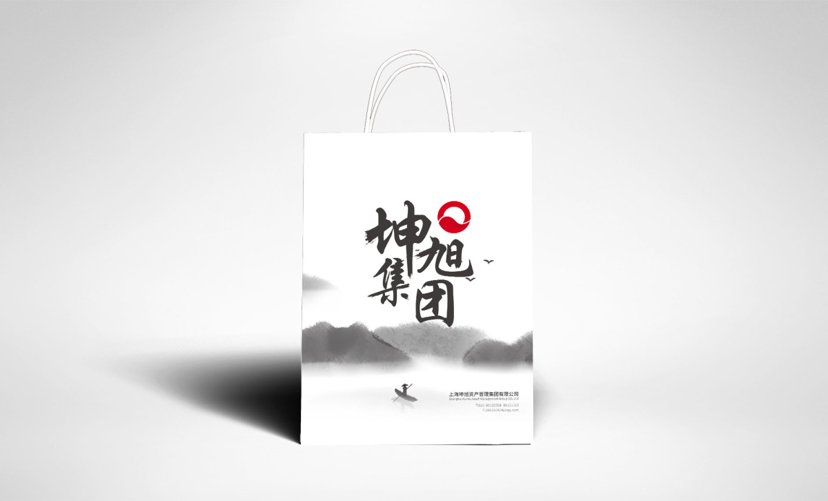 坤旭集團(tuán)企業(yè)文化MI策劃建設(shè)與公司llogo設(shè)計(jì)vi設(shè)計(jì)，濃濃中國(guó)風(fēng)