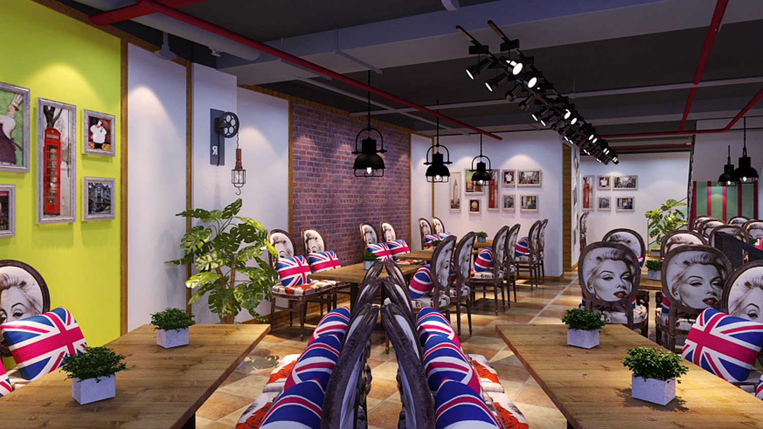 金媽媽時(shí)尚餐飲品牌設(shè)計(jì)與空間設(shè)計(jì)