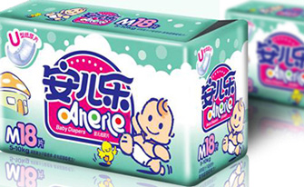 安兒樂嬰兒紙尿褲包裝設計-上海嬰兒產品包裝設計公司